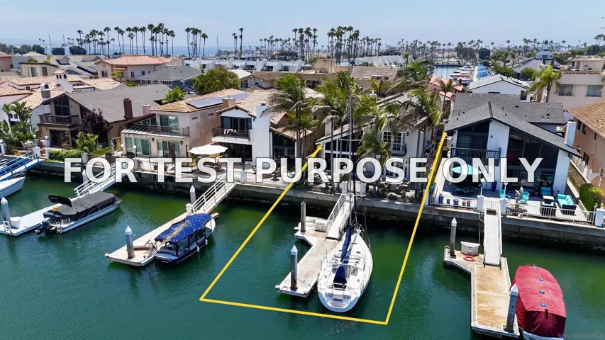 Demo/Test Data 41 Green Turtle Rd, Coronado, Ca 92118