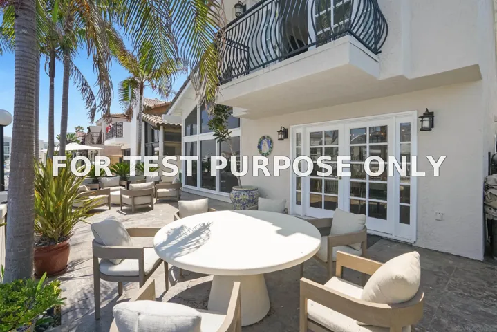 Demo/Test Data 41 Green Turtle Rd, Coronado, Ca 92118