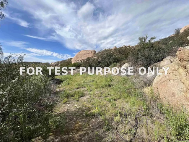 Demo/Test Data 000 Chaparral Way Unit 55, Poway, Ca 92064
