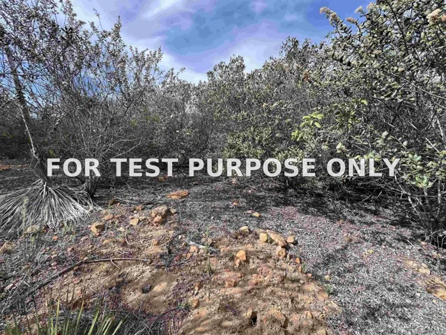 Demo/Test Data 000 Chaparral Way Unit 55, Poway, Ca 92064