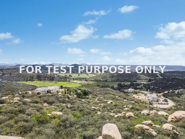 Demo/Test Data 000 Chaparral Way Unit 55, Poway, Ca 92064
