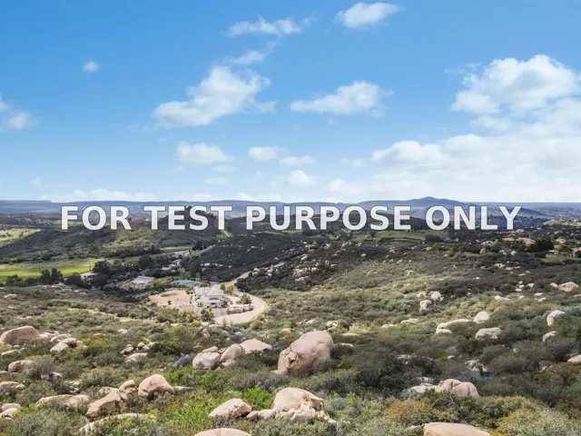 Demo/Test Data 000 Chaparral Way Unit 55, Poway, Ca 92064