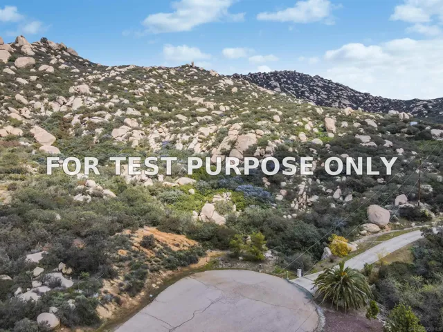 Demo/Test Data 000 Chaparral Way Unit 55, Poway, Ca 92064