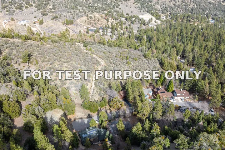 Demo/Test Data 0 Timberline Dr Unit 0, Wrightwood, Ca 93544