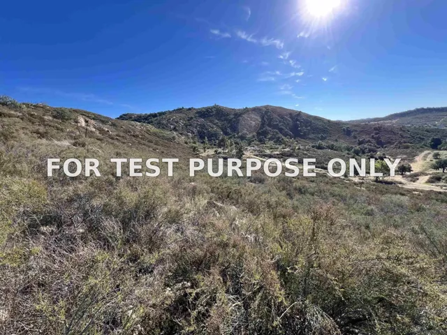 Demo/Test Data 000 Scenic Valley Rd. Unit 10, Ramona, Ca 92065