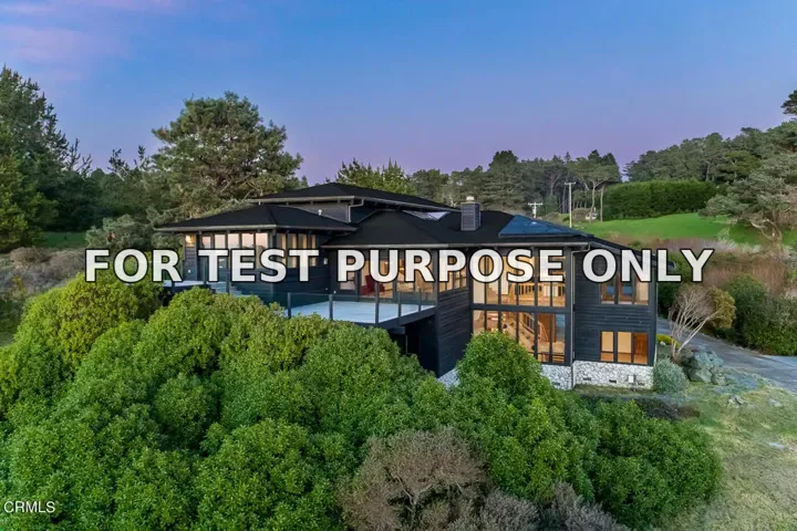 Demo/Test Data 45460 Indian Shoals Road, Mendocino, Ca 95460