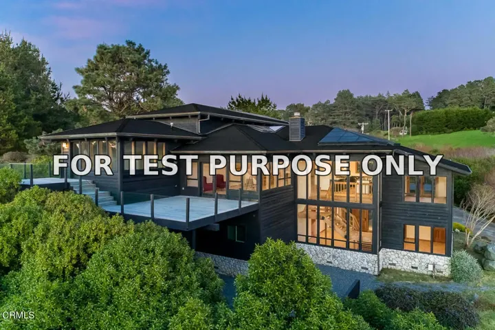 Demo/Test Data 45460 Indian Shoals Road, Mendocino, Ca 95460
