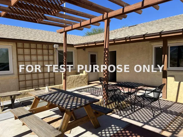 Demo/Test Data 2960 Frying Pan Rd, Borrego Springs, Ca 92004