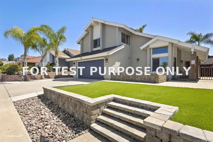 Demo/Test Data 13075 Old West Ave, San Diego, Ca 92129