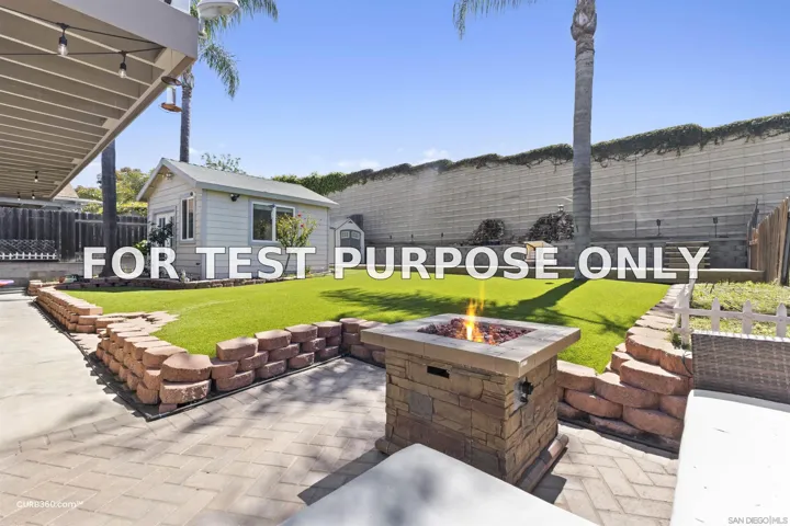 Demo/Test Data 13075 Old West Ave, San Diego, Ca 92129