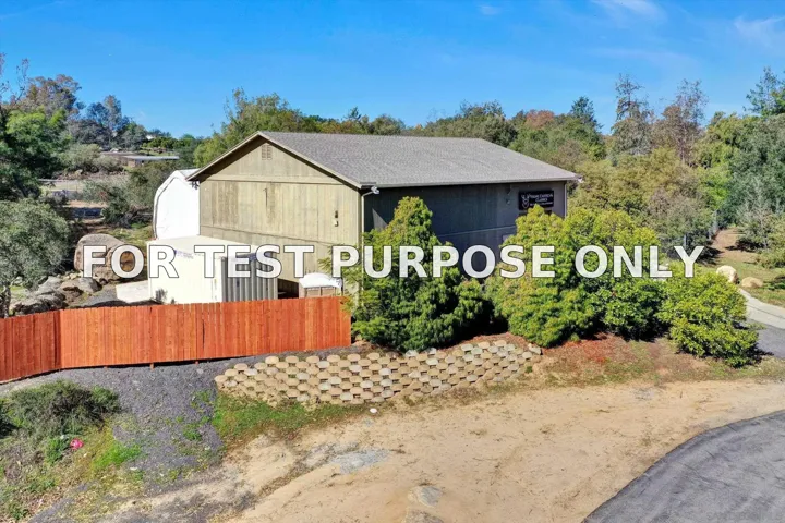 Demo/Test Data 28560 Lilac Rd., Valley Center, Ca 92082