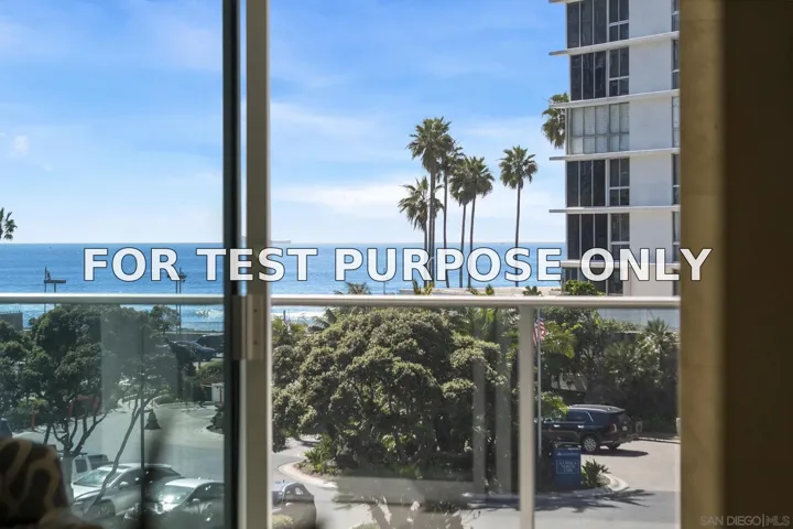 Demo/Test Data 1770 Avenida Del Mundo Unit 202, Coronado, Ca 92118