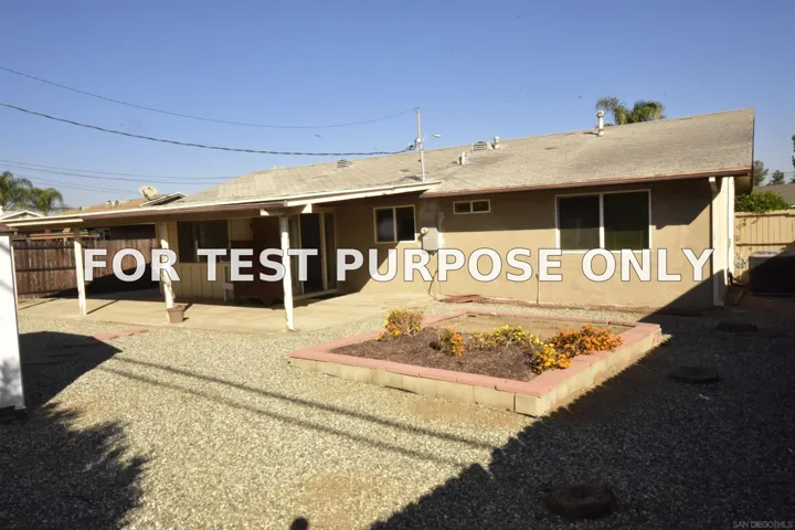 Demo/Test Data 29371 Pebble Beach, Menifee, Ca 92586