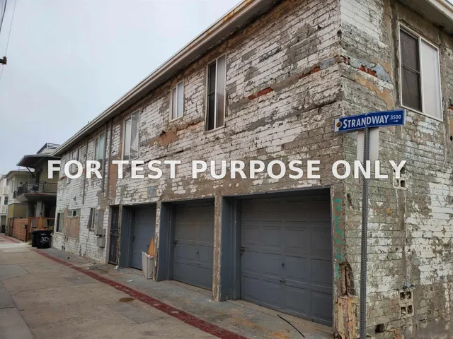 Demo/Test Data 3540 Mission Blvd, San Diego, Ca 92109