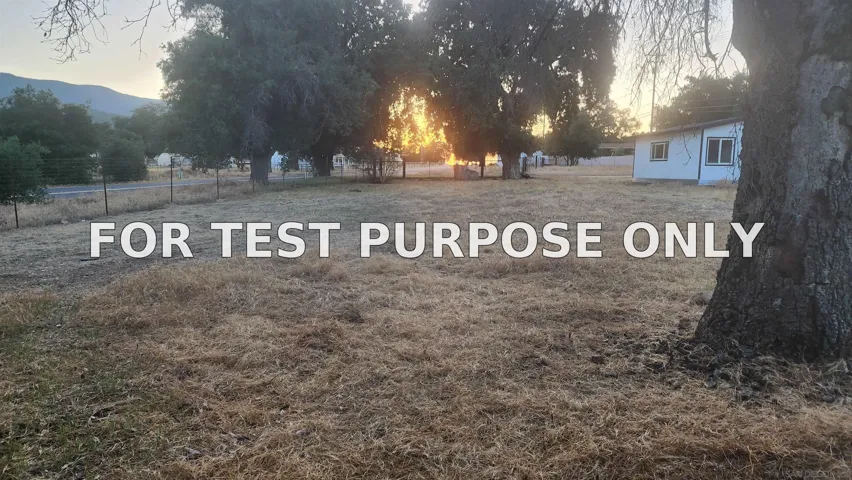 Demo/Test Data Highway 79 Unit 1, 2, 6, 7, 9, 14, 15, 16,, Warner Springs, CA 92086