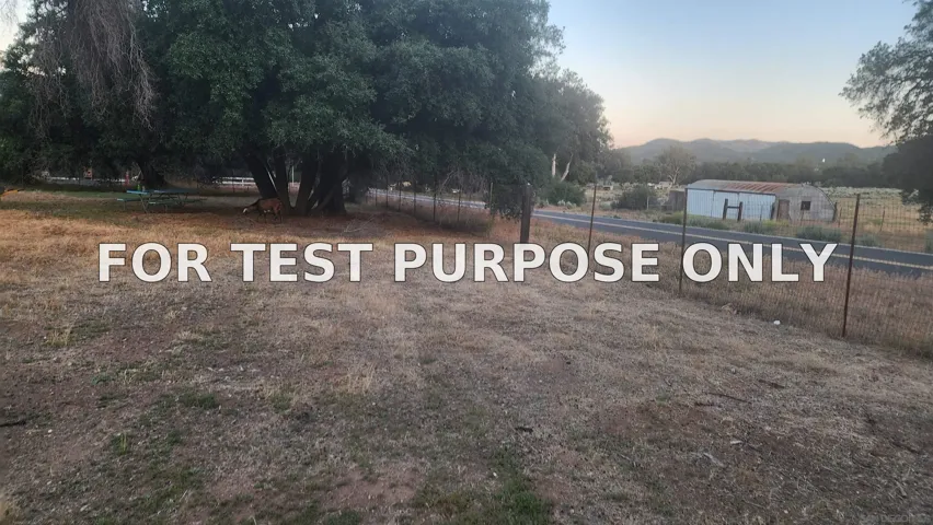 Demo/Test Data Highway 79 Unit 1, 2, 6, 7, 9, 14, 15, 16,, Warner Springs, CA 92086