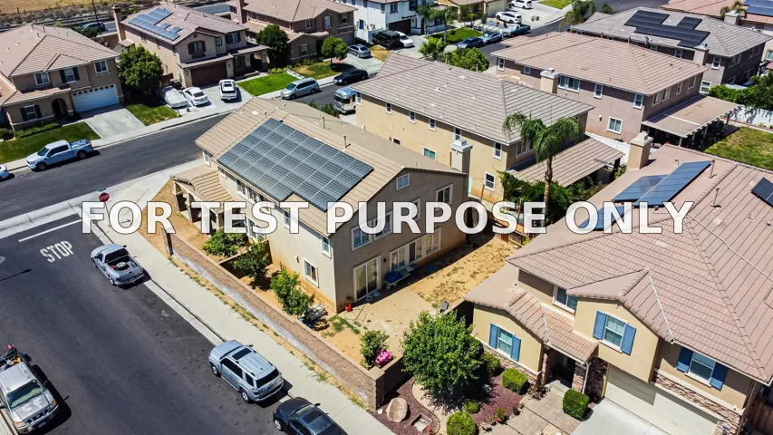 Demo/Test Data 37280 Parkway Dr, Beaumont, Ca 92223