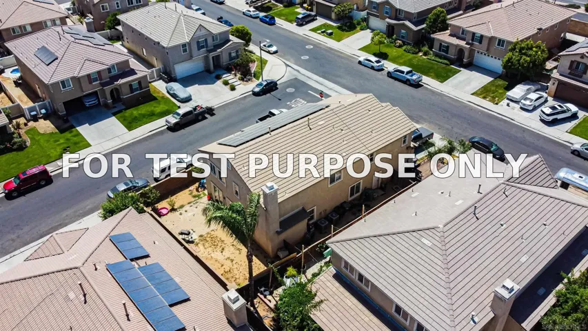 Demo/Test Data 37280 Parkway Dr, Beaumont, Ca 92223