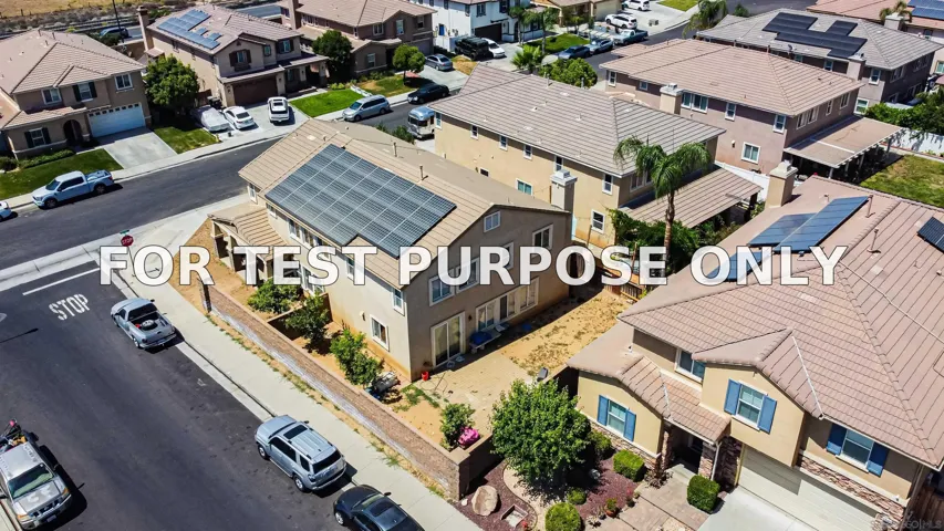 Demo/Test Data 37280 Parkway Dr, Beaumont, Ca 92223