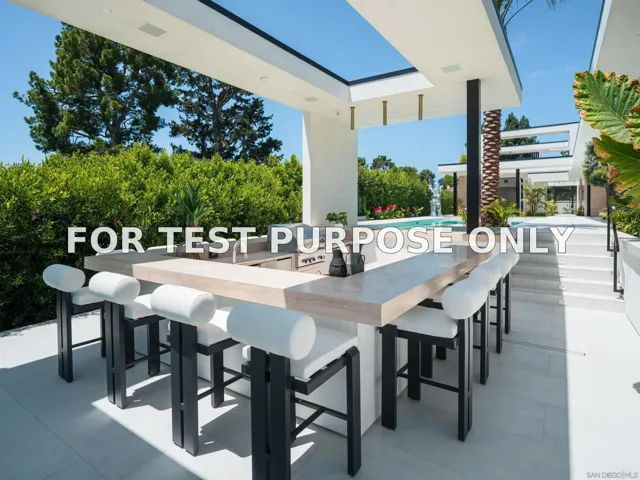 Demo/Test Data 6283 S La Jolla Scenic Drive, San Diego, Ca 92037