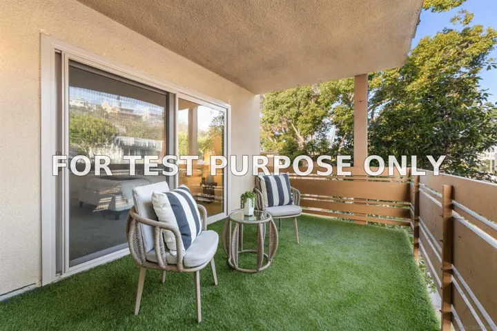 Demo/Test Data 2636 Worden St Unit 117, San Diego, Ca 92110