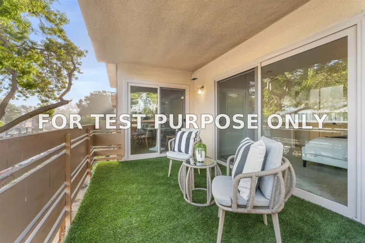 Demo/Test Data 2636 Worden St Unit 117, San Diego, Ca 92110