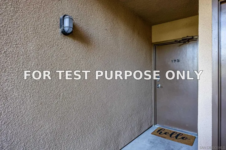 Demo/Test Data 6180 Agee St Unit 173, San Diego, Ca 92122