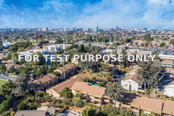 Demo/Test Data 6180 Agee St Unit 173, San Diego, Ca 92122