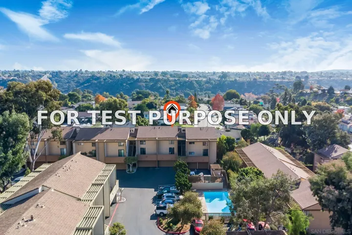 Demo/Test Data 6180 Agee St Unit 173, San Diego, Ca 92122
