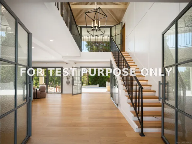 Demo/Test Data 17617 Circa Del Norte, Rancho Santa Fe, Ca 92067