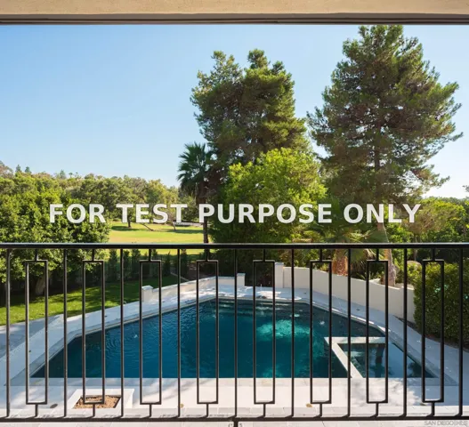 Demo/Test Data 17617 Circa Del Norte, Rancho Santa Fe, Ca 92067