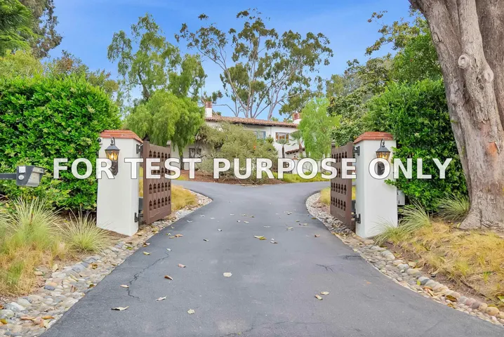 Demo/Test Data 1205 Muirlands Dr, La Jolla, Ca 92037