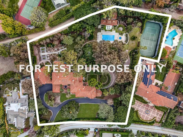 Demo/Test Data 1205 Muirlands Dr, La Jolla, Ca 92037