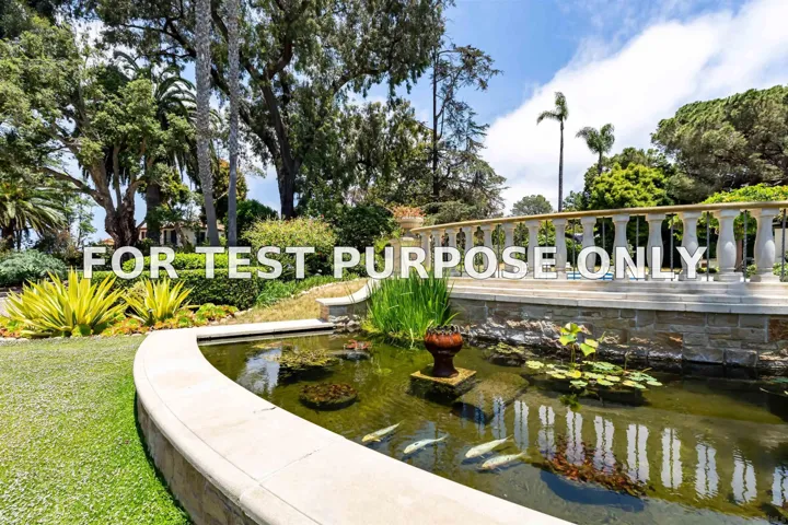 Demo/Test Data 1205 Muirlands Dr, La Jolla, Ca 92037