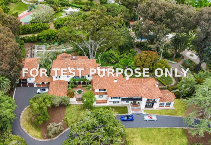 Demo/Test Data 1205 Muirlands Dr, La Jolla, Ca 92037
