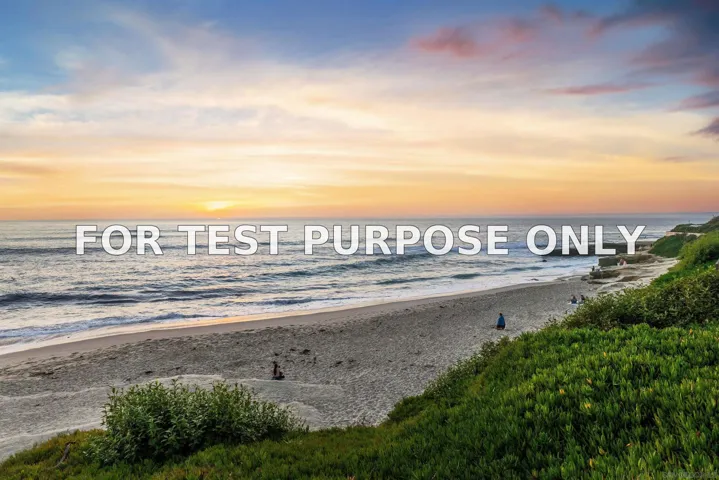 Demo/Test Data 462 Westbourne Street, La Jolla, Ca 92037