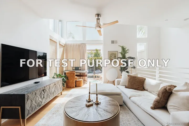 Demo/Test Data 7828 Civita Blv, San Diego, Ca 92108