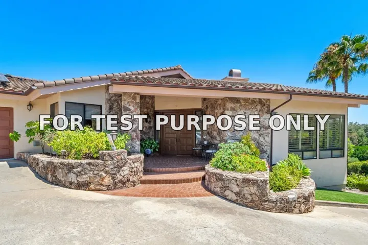 Demo/Test Data 13114 Polvera Avenue, San Diego, Ca 92128