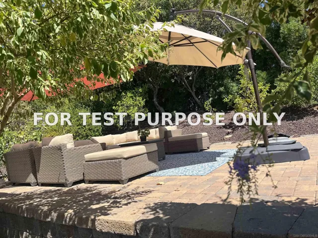 Demo/Test Data 13114 Polvera Avenue, San Diego, Ca 92128