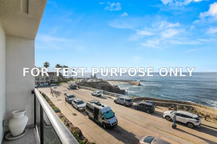 Demo/Test Data 909 Coast Blvd Unit 21, La Jolla, Ca 92037