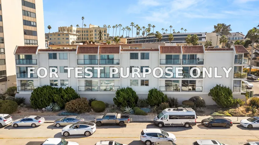 Demo/Test Data 909 Coast Blvd Unit 21, La Jolla, Ca 92037