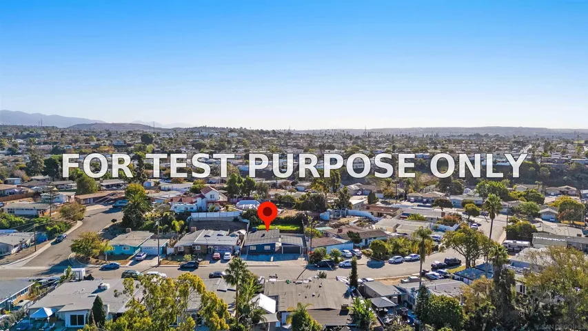 Demo/Test Data 124 Jamul Ave, Chula Vista, Ca 91911