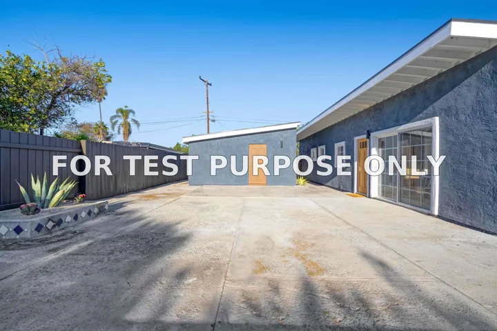 Demo/Test Data 124 Jamul Ave, Chula Vista, Ca 91911