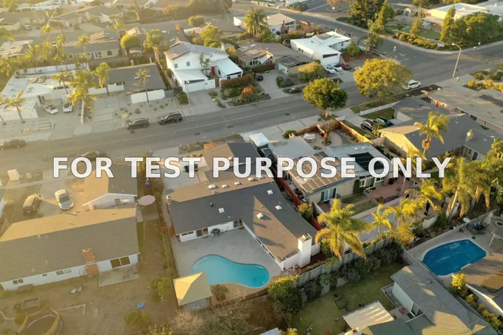 Demo/Test Data 5841 Stresemann, San Diego, Ca 92122