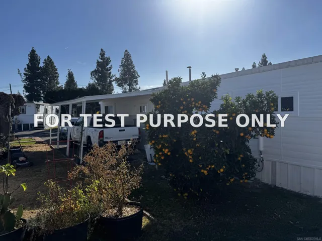 Demo/Test Data 503 N 1st Unit 52b, El Cajon, Ca 92021