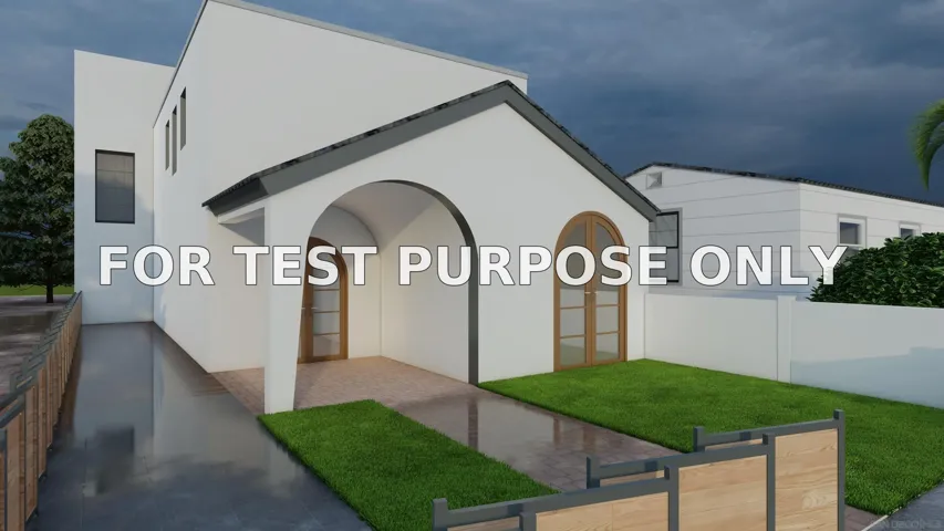 Demo/Test Data 1209 Lincoln Ave, San Diego, Ca 92103