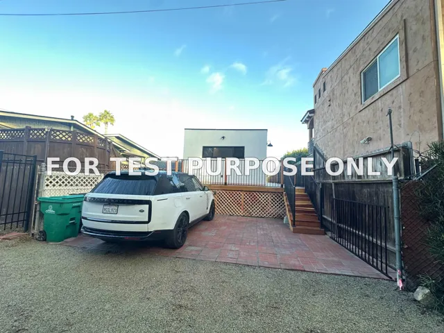 Demo/Test Data 1209 Lincoln Ave, San Diego, Ca 92103