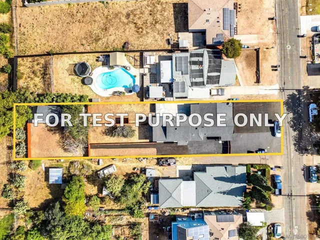 Demo/Test Data 1846 Klauber Avenue, San Diego, Ca 92114
