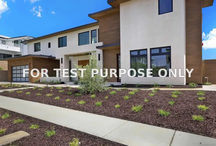 Demo/Test Data 5108 Gordon Ln, San Diego, Ca 92109