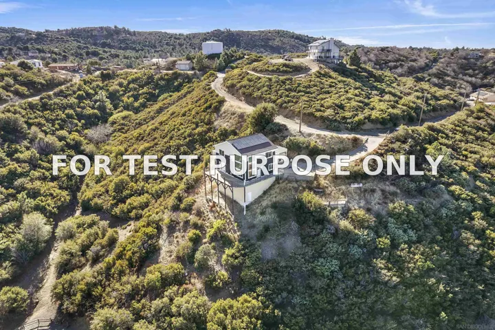 Demo/Test Data 3305 Oakwood Dr, Julian, Ca 92036